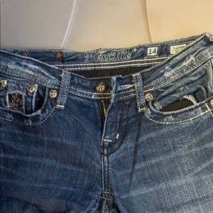 Miss Me kids size 14 boot cut jeans